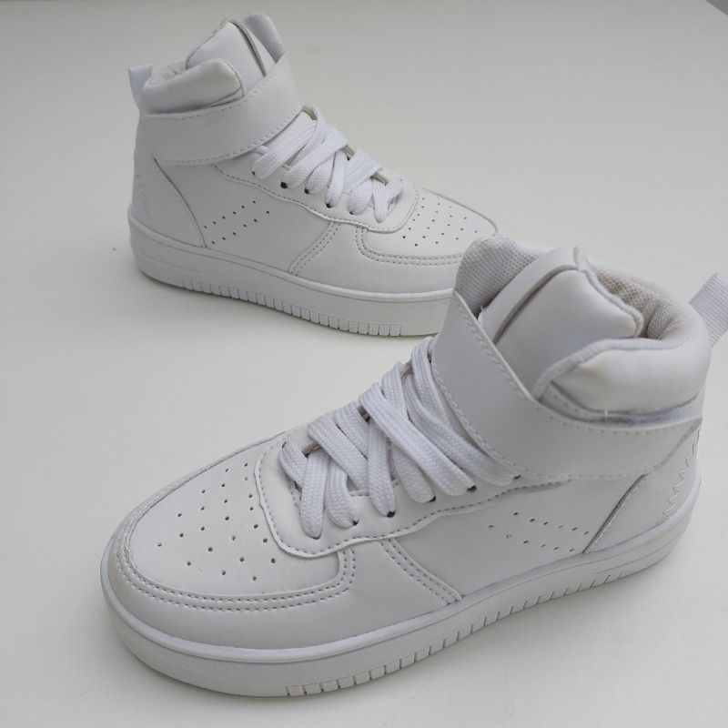 Renner Tenis Branco Menino Tênis Branco Cano Alto Novo Renner