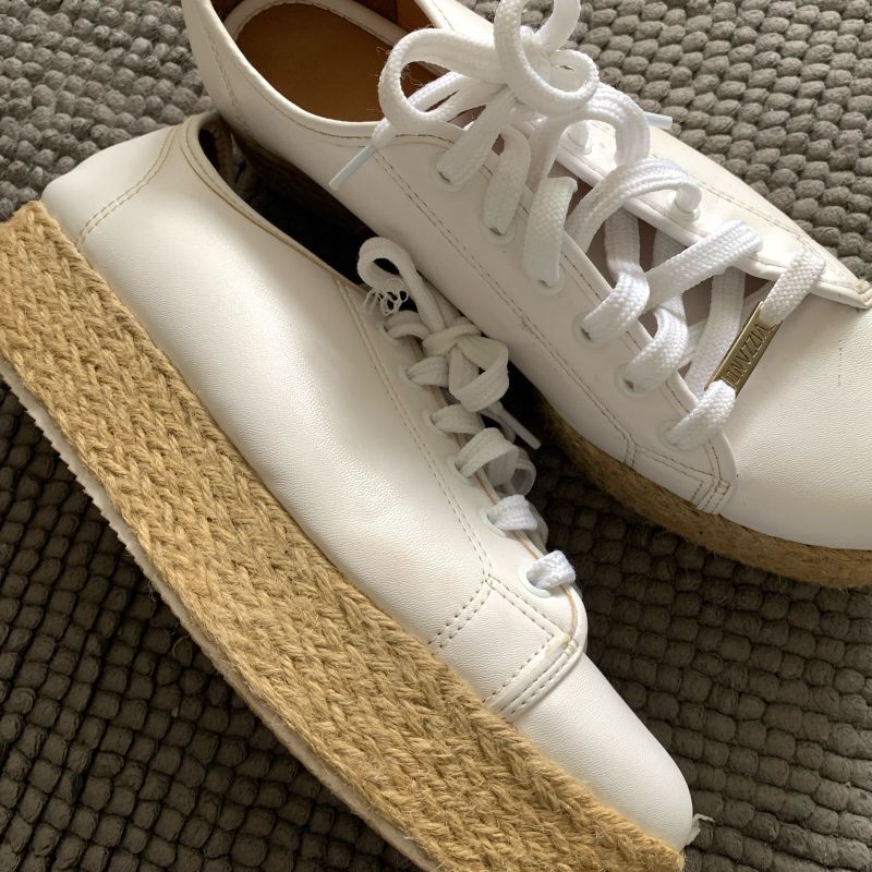 Tenis vizzano branco com hot sale corda