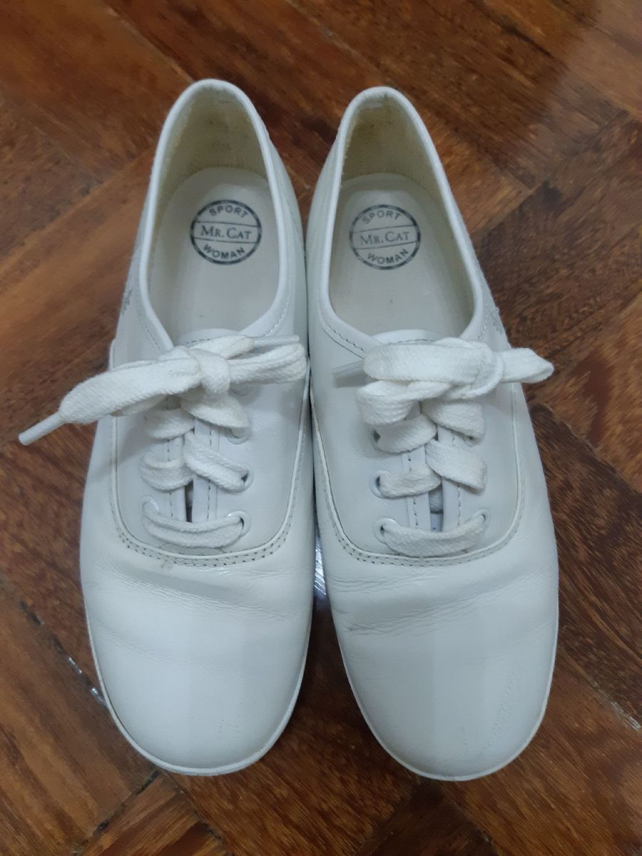 Mr cat hot sale tenis branco