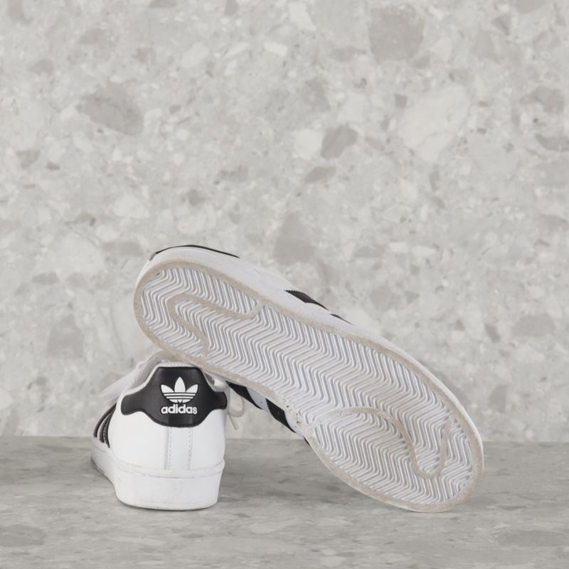 Tênis Adidas Original Super Star Preto e Branco Usado Poucas Vezes, Tênis  Feminino Adidas Usado 91668616