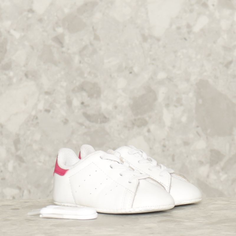 Adidas stan smith branco best sale e rosa