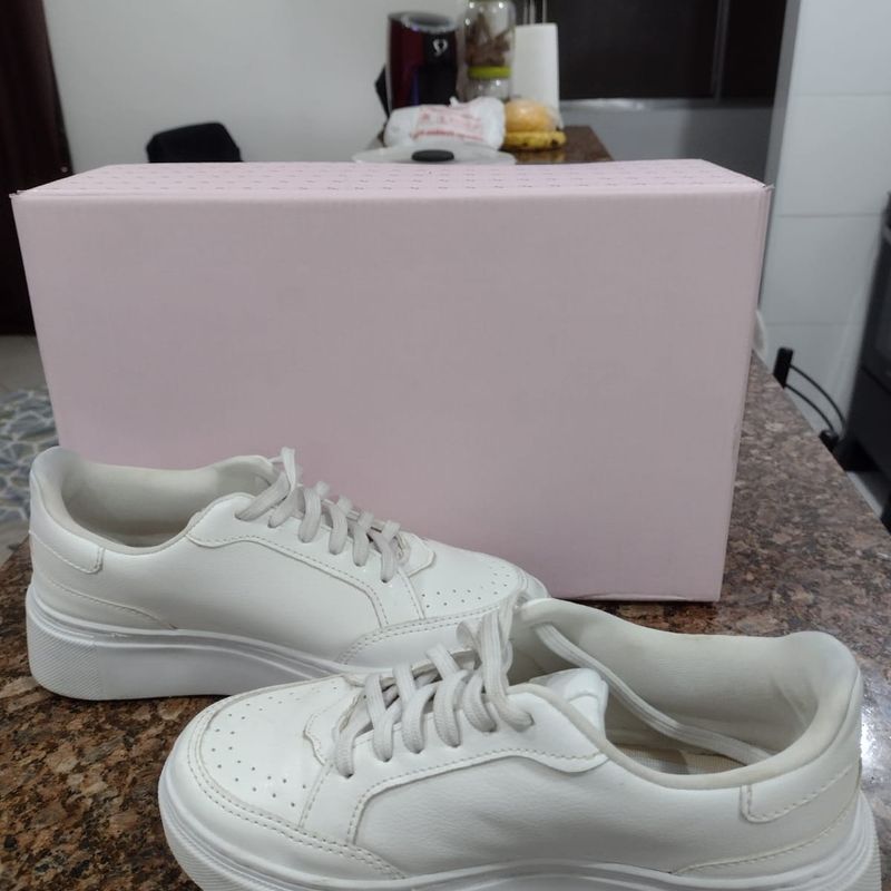 Tenis sales branco 34