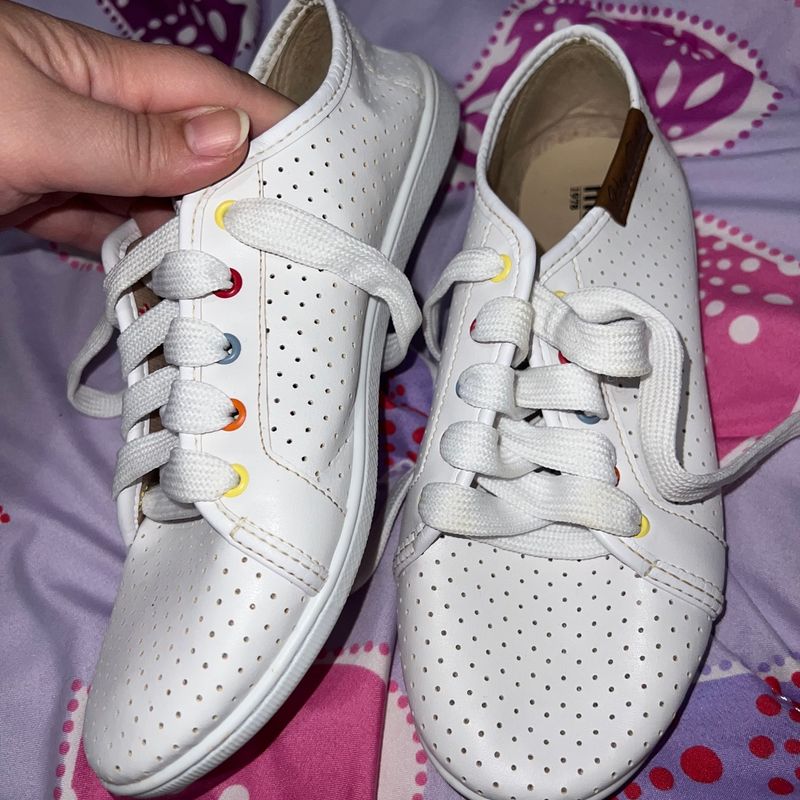 Tenis best sale moleca rosinha