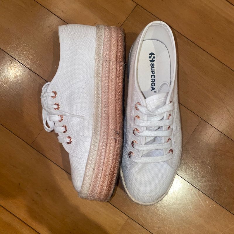 Superga 2024 tenis branco