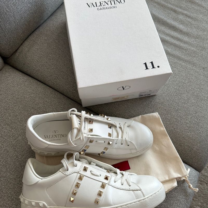 Tenis valentino feminino store branco