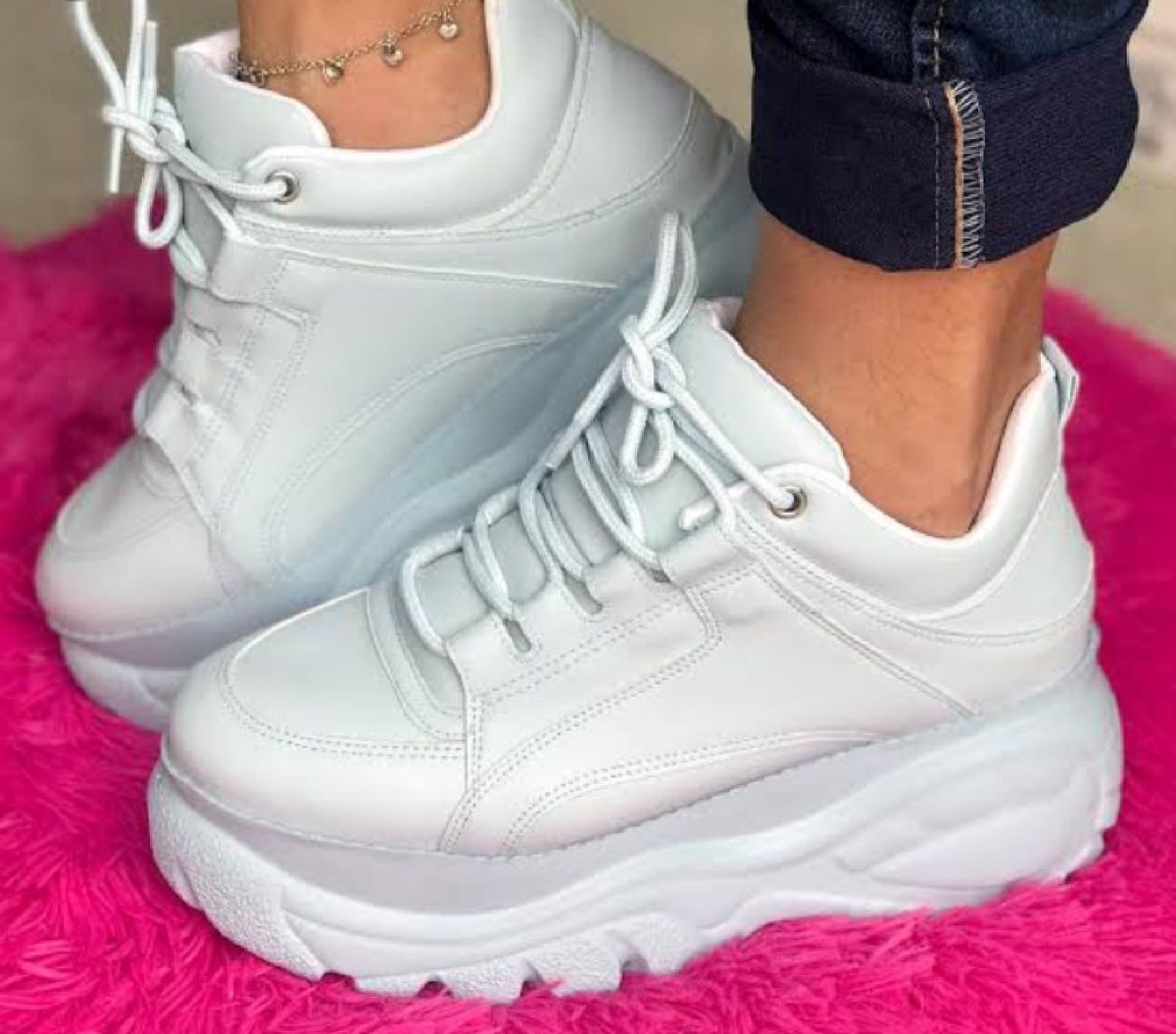 tênis buffalo branco