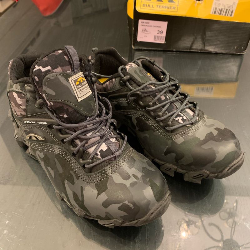 Camuflado Masculino Tenis Bull Terrier Camuflado Tênis Bull