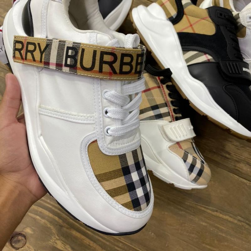 Burberry tenis outlet dama