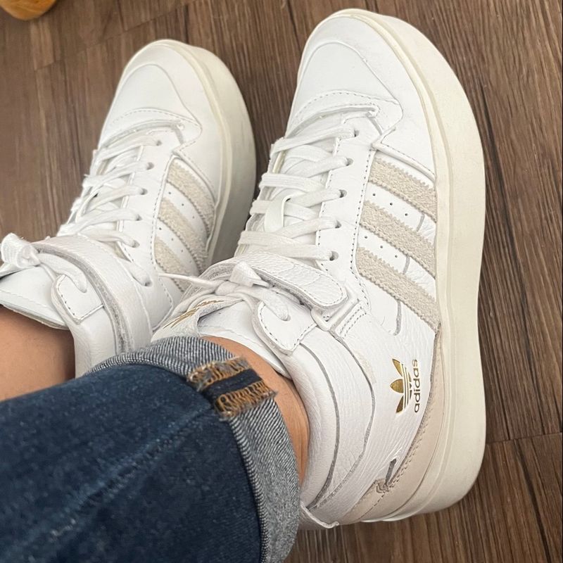 Tenis adidas cano hot sale alto feminino branco