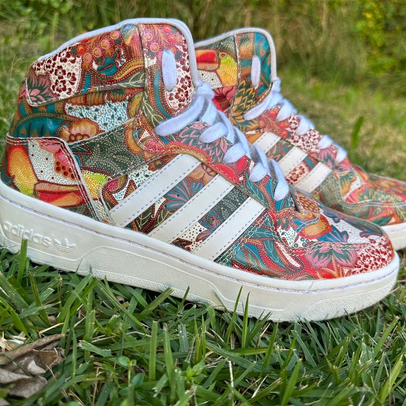 Tênis Cano Alto Adidas Farm Tênis Feminino Adidas Usado 102067583 enjoei