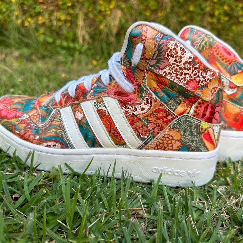 Tênis Cano Alto Adidas Farm Tênis Feminino Adidas Usado 102067583 enjoei