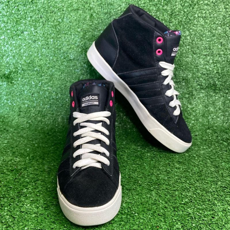 Adidas Cloudfoam Daily Tenis Adidas Feminino Daily Tênis Cano Alto