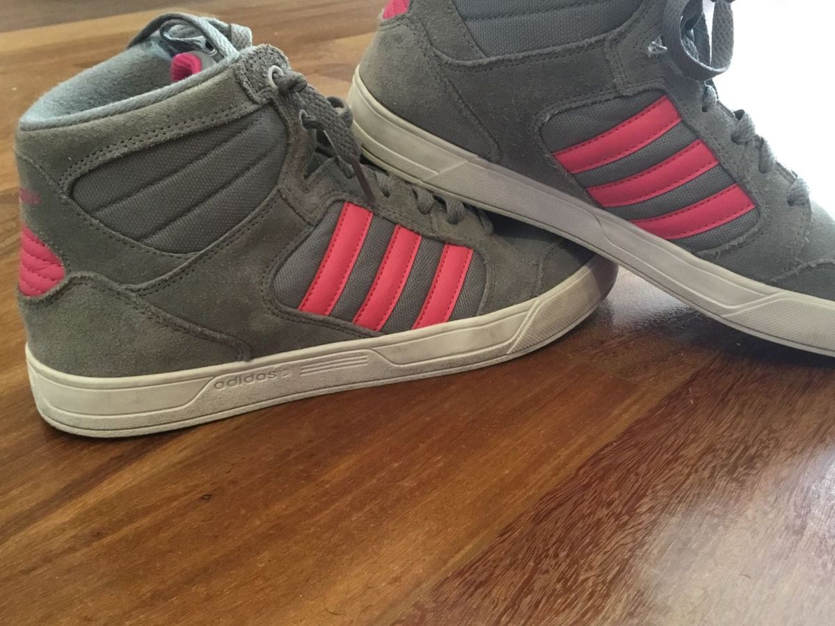 botinha adidas cano alto