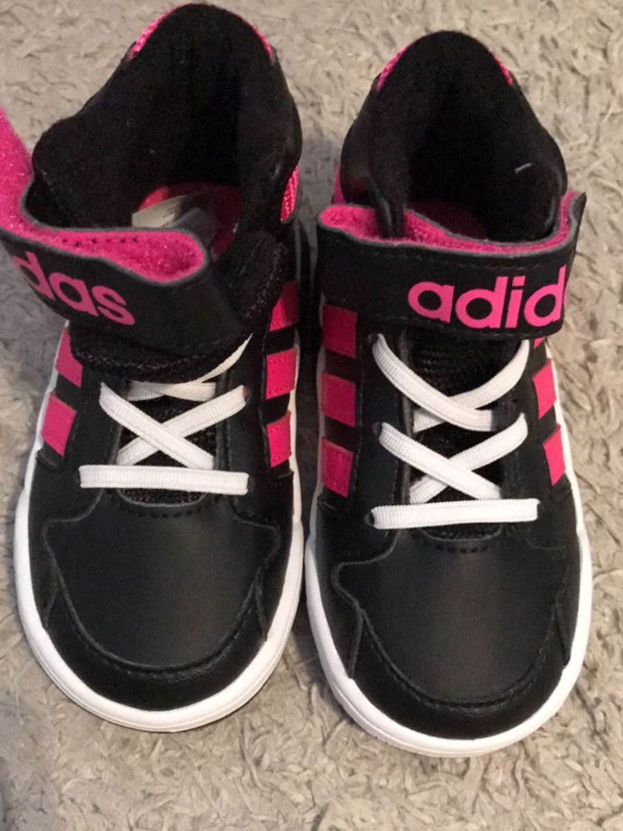 adidas cano alto infantil