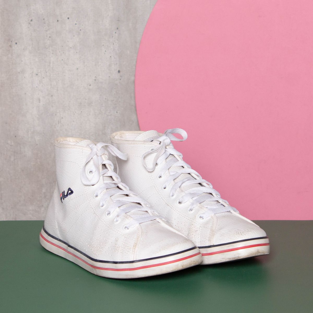 fila tenis cano alto