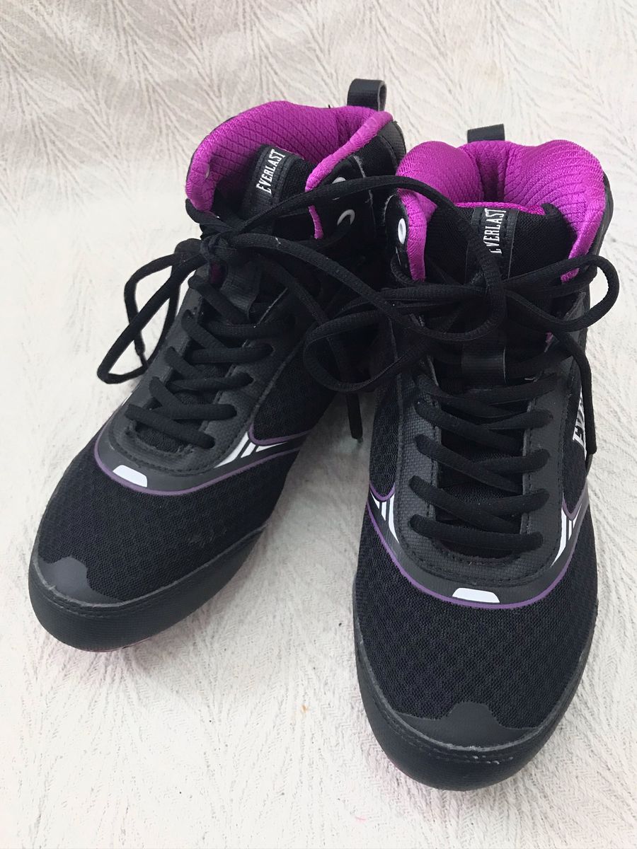 tenis cano alto feminino para academia everlast