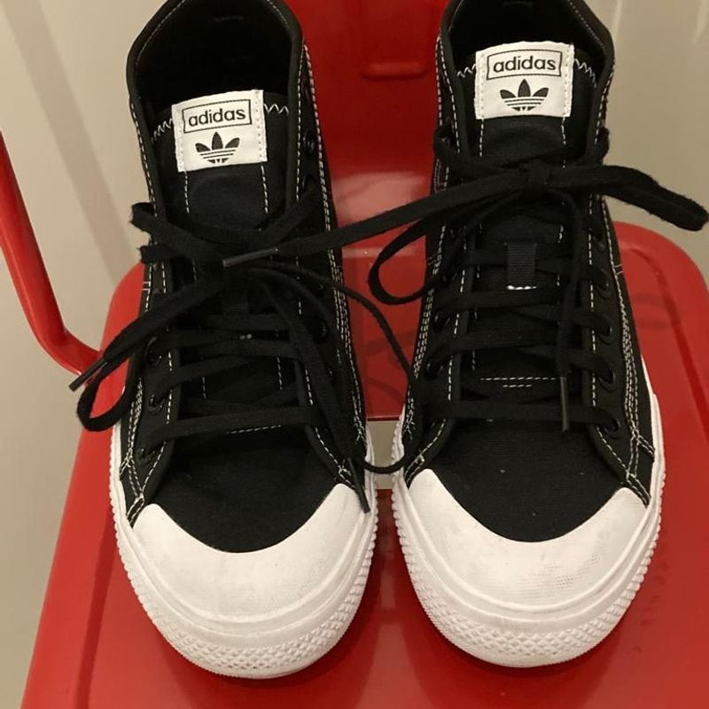 Tênis Cano Alto Feminino Adidas Tenis Cano Alto Preto Da Adidas