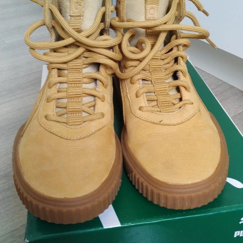 T nis Cano Alto Puma Breaker Hi Gum T nis Feminino Puma Usado