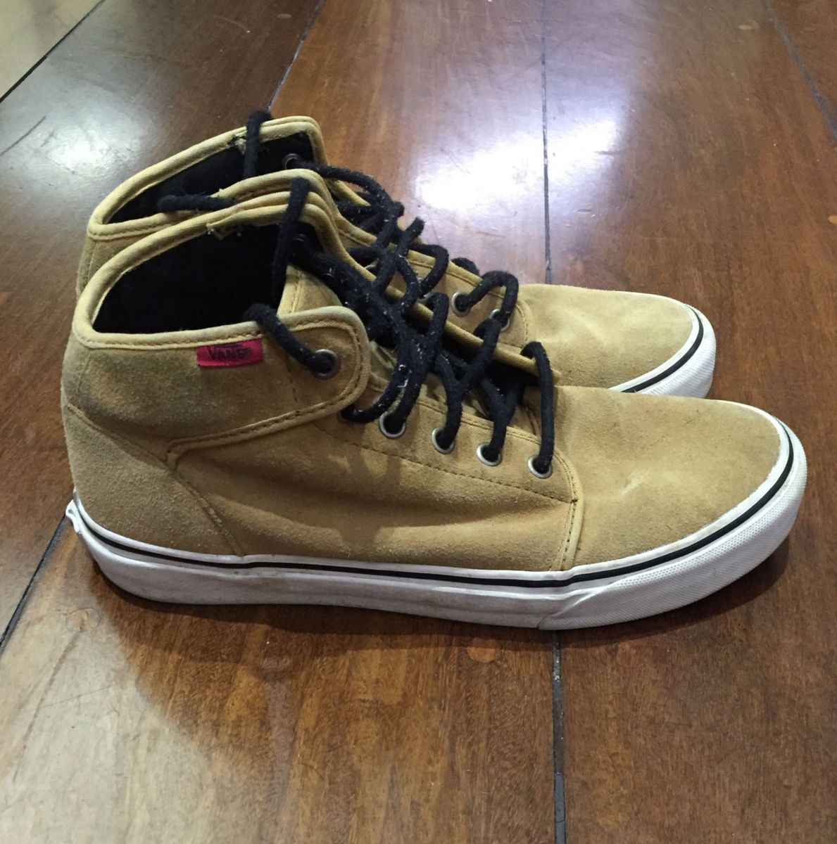 tenis cano alto vans