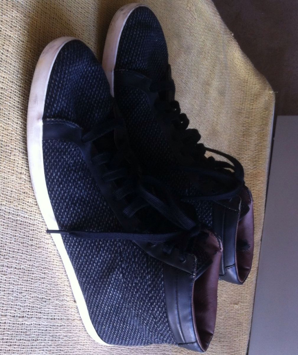 tenis zara masculino cano alto