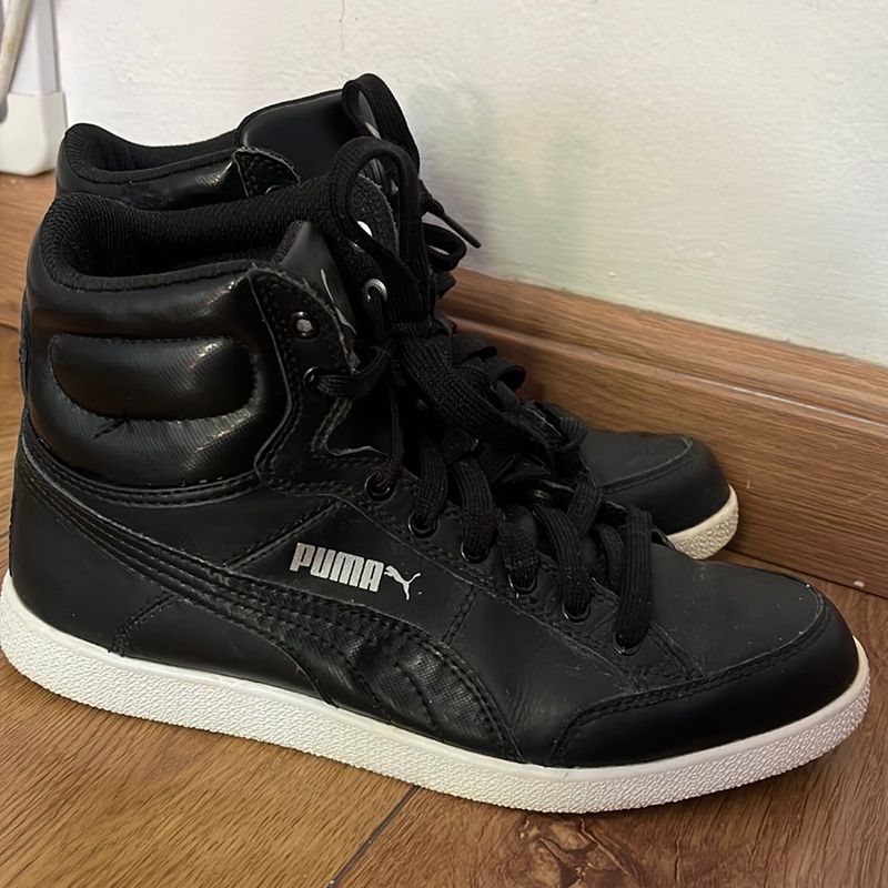 Shuffle Botinha Da Puma Masculina Chuteira Puma Tenis De Salao