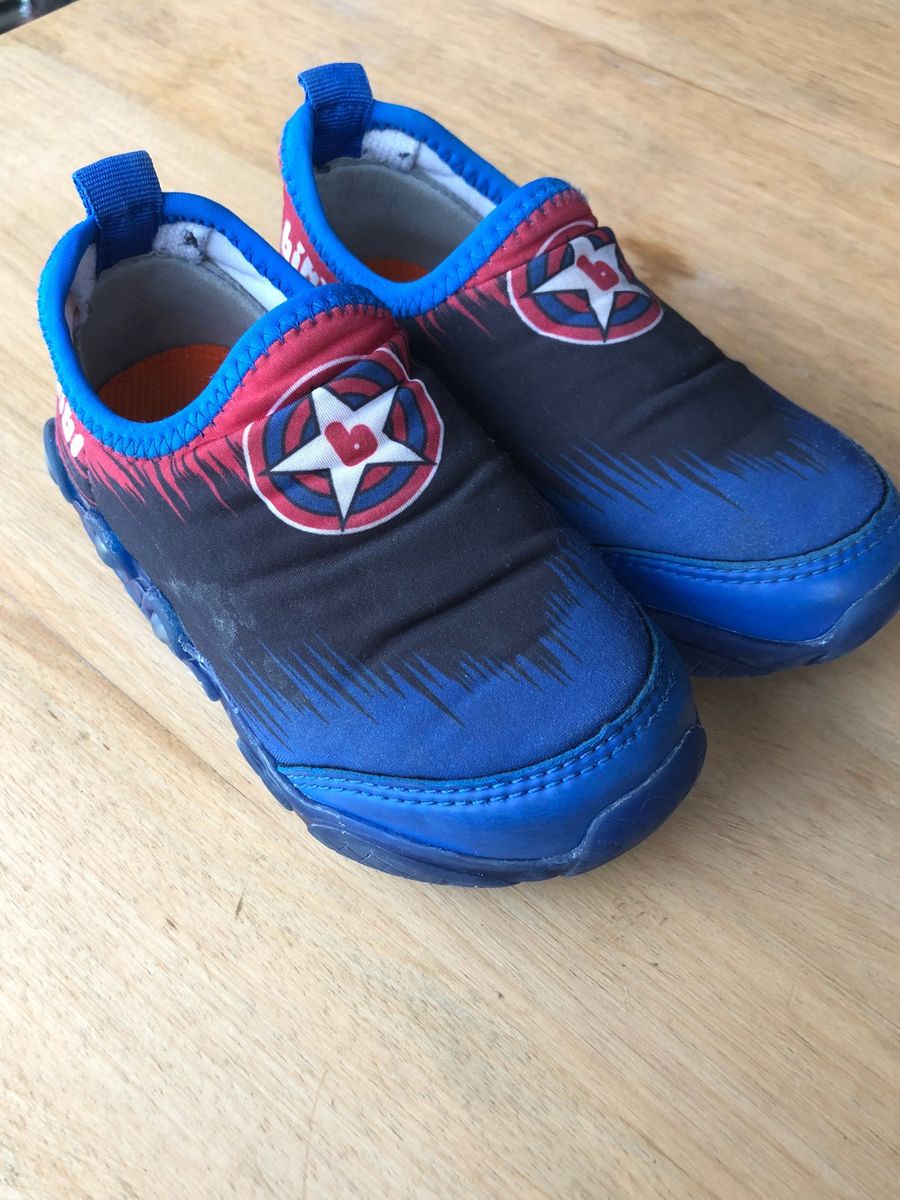 tenis bibi capitao america