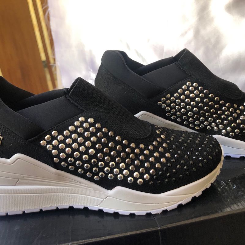 Tênis Slip Tenis Preto Feminino Carmen Steffens Carmen Steffens - Main Image