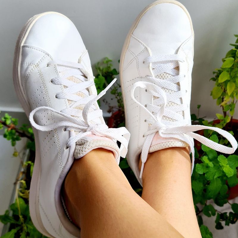 Tênis da store adidas feminino branco