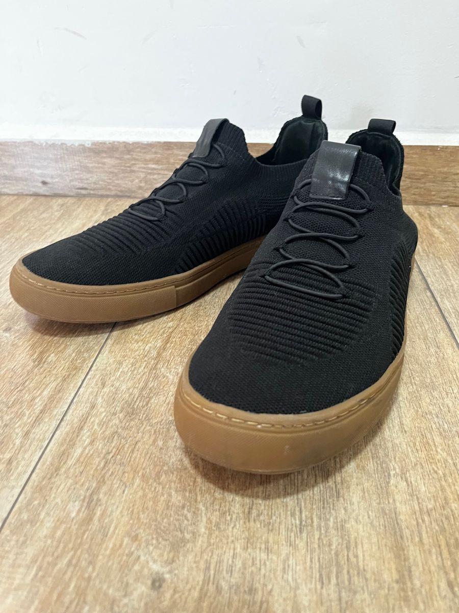 Tênis Casual Masculino Cns Bon 004 Preto Cns Usado 96482782 enjoei