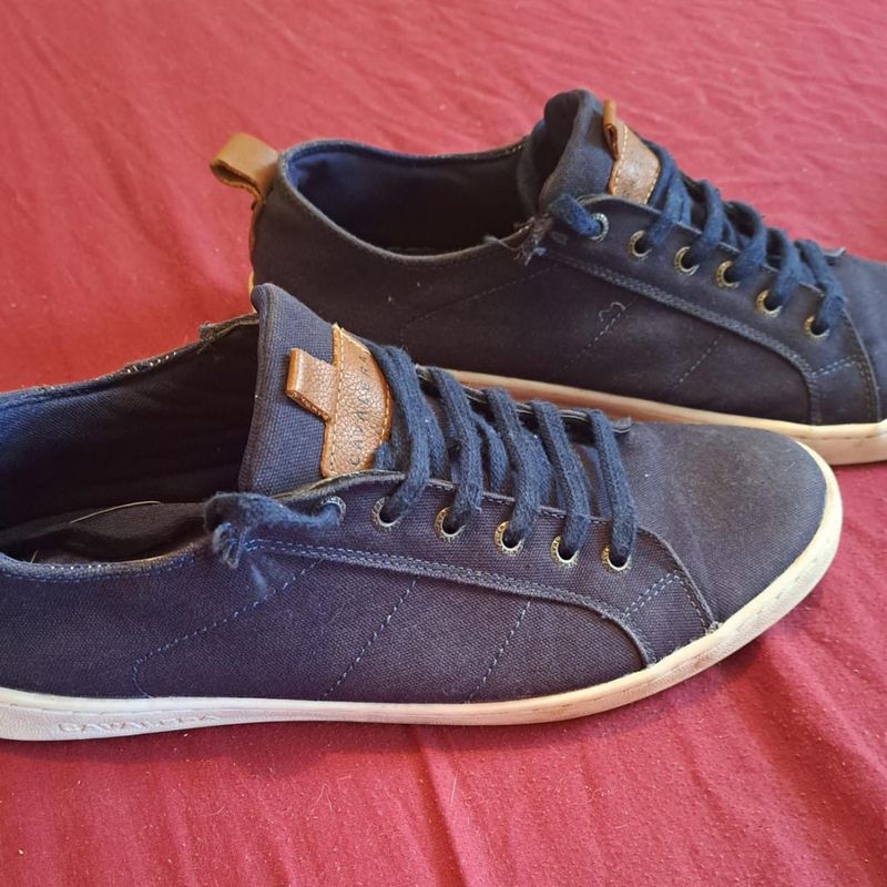 Tenis cavalera azul store marinho