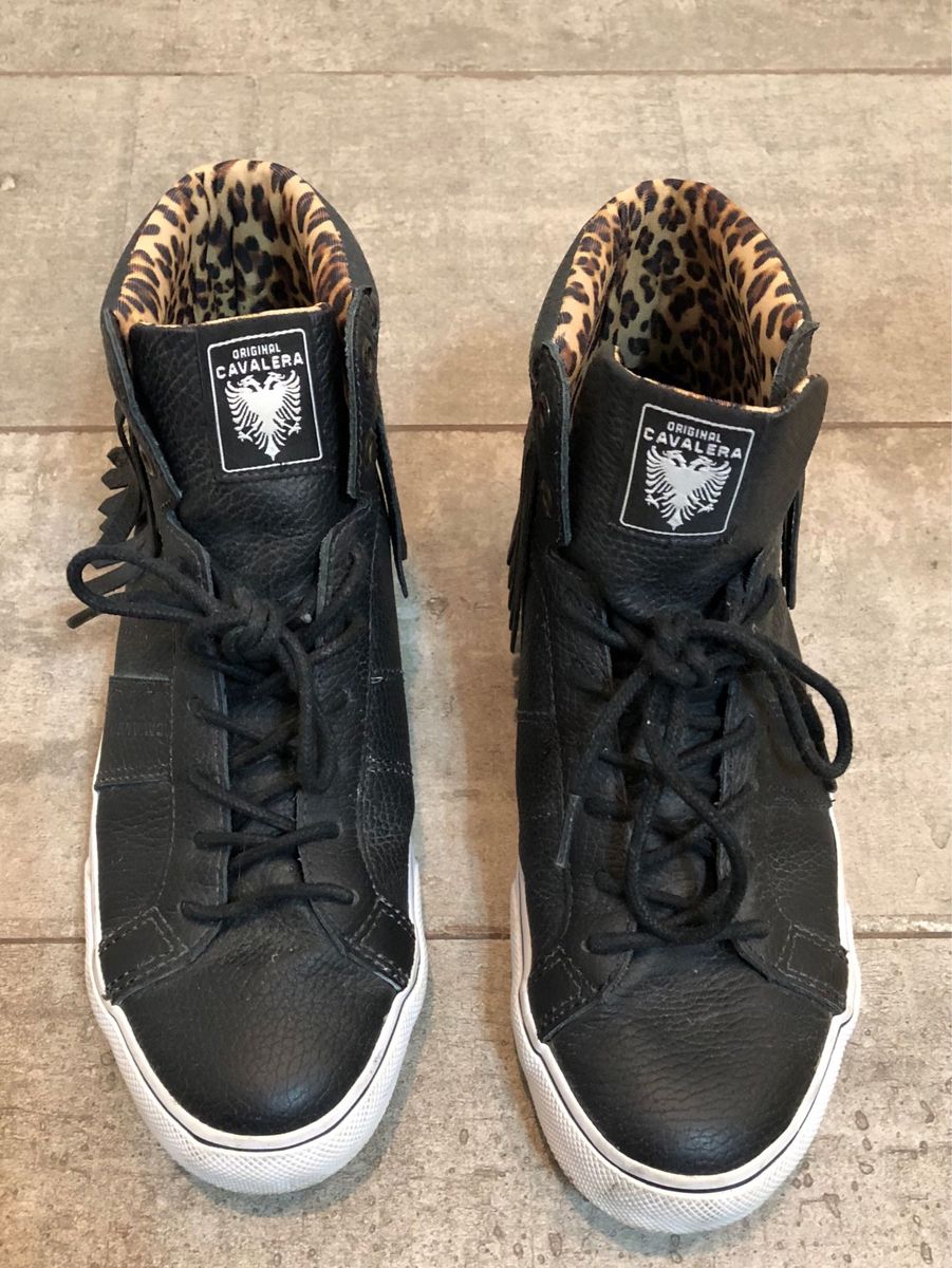 tenis feminino cavalera cano alto