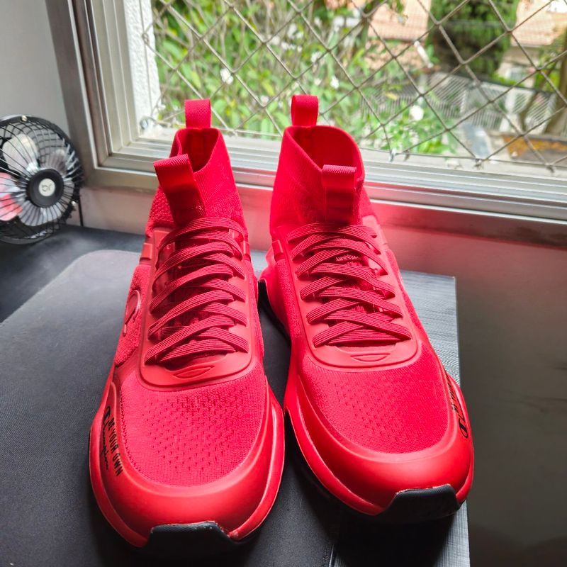 Tênis Champion Cano Alto Vermelho Champion Nunca Usado 105319254