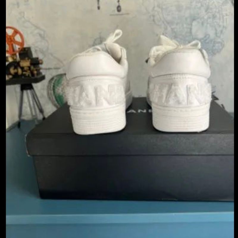 Tênis Chanel Original Tênis Feminino Chanel Usado 87272316 enjoei