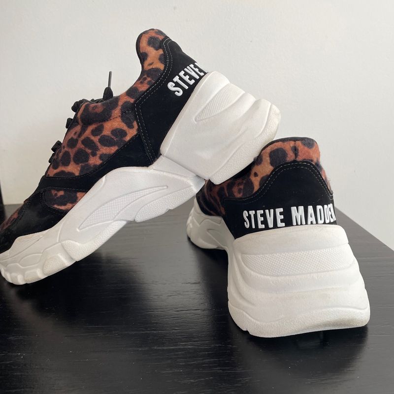 Steve madden best sale tenis animal print