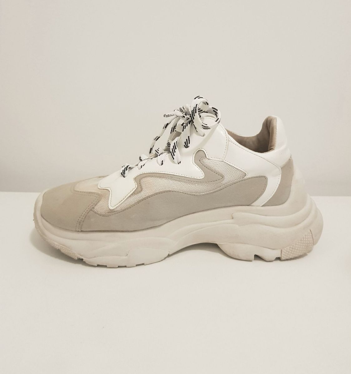 tenis chunky branco riachuelo