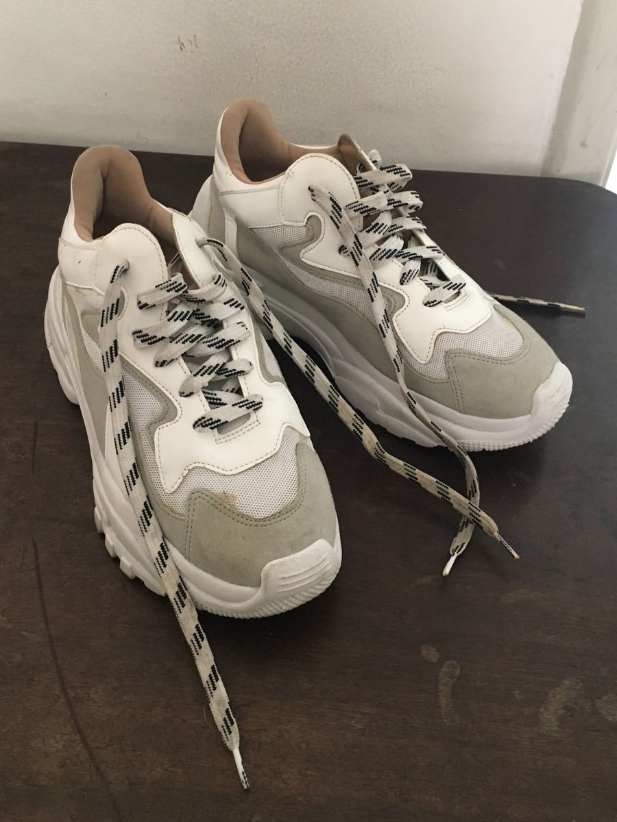 tenis chunky branco riachuelo