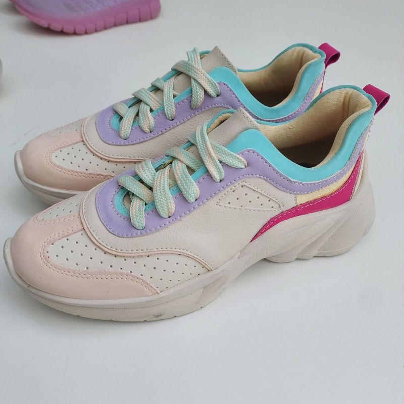 Tenis Chunky Infantil com Recortes Coloridos Renner Novo Renner Nunca Usado 98942604 enjoei