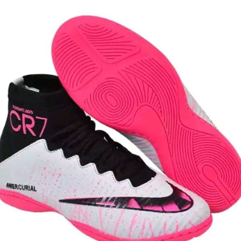 Chuteira fashion nike botinha cr7