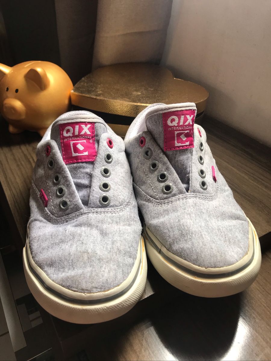 tenis qix feminino rosa