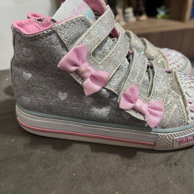 Skechers infantil com luz hot sale