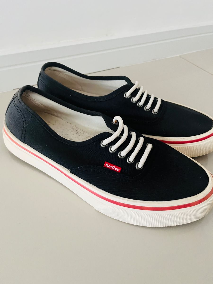 Tênis Clássico Redley Preto | Tênis Feminino Redley Usado 135242380 ...