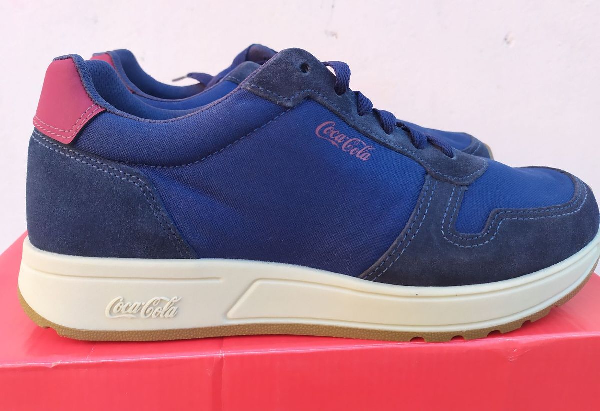 novo tenis da coca cola