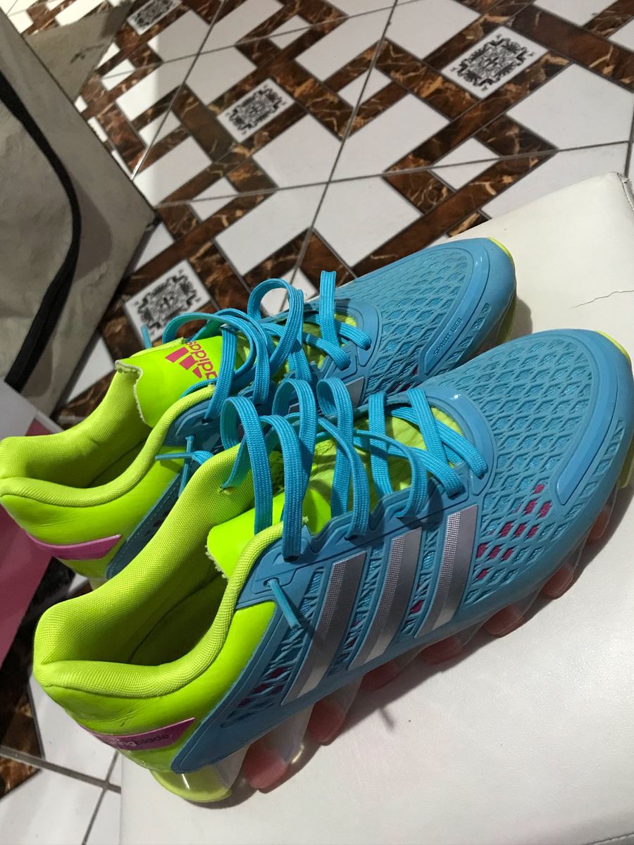 Adidas springblade top 5 Cyan femme