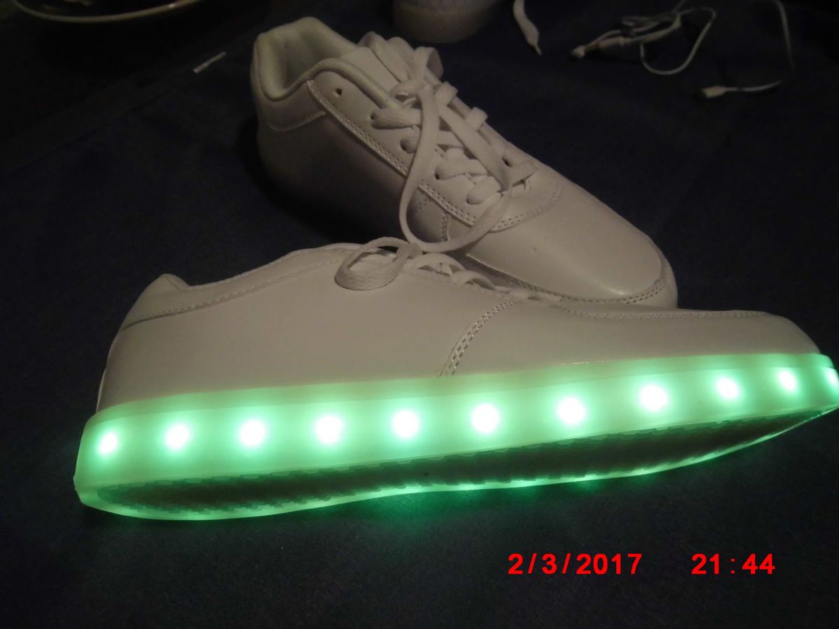 tenis led masculino 42