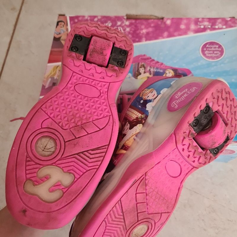 Tenis de rodinha hot sale da barbie antigo