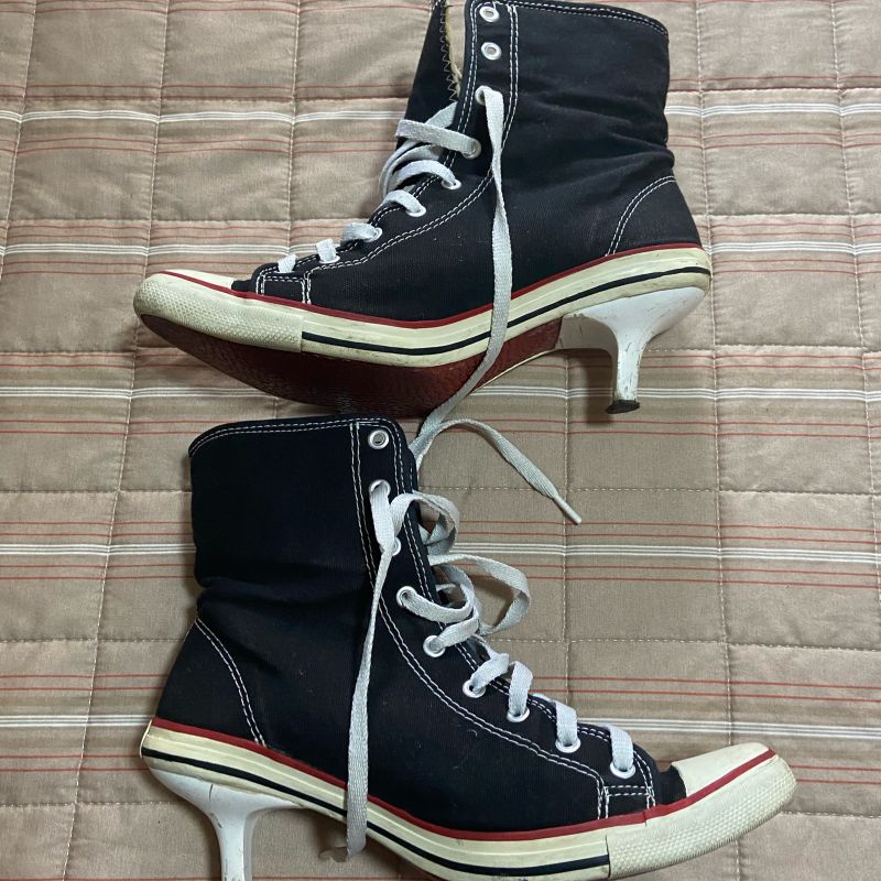 All star hot sale com saltinho