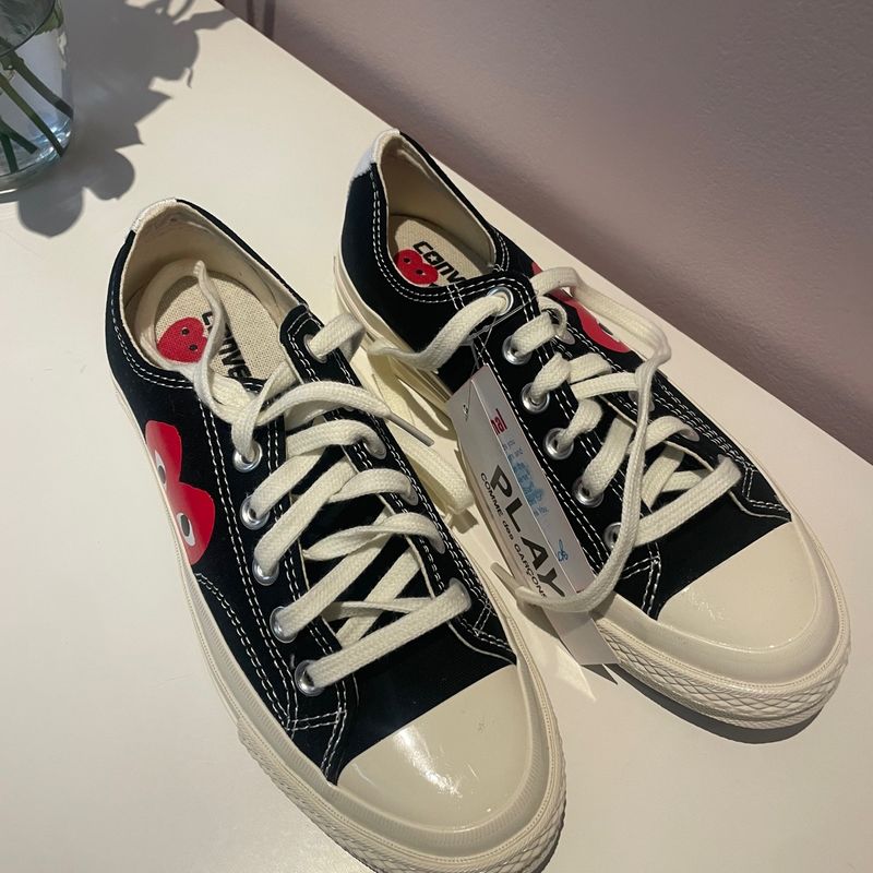 Tênis Comme Des Garçon X Converse Novo 36/37 | Comme Des