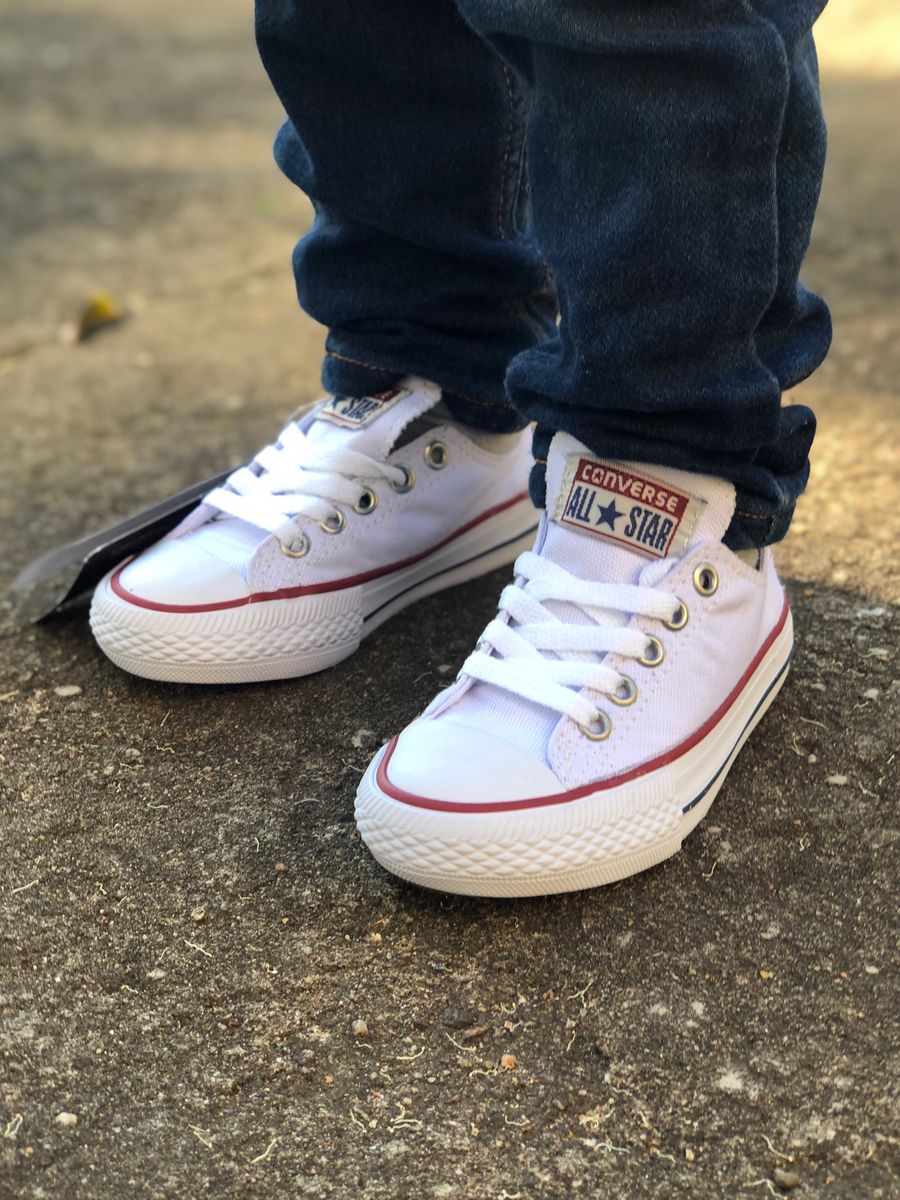 all star branco menino