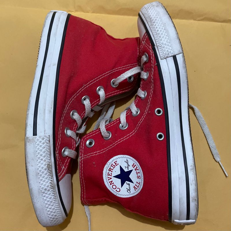 Converse All Star Original Vermelho, Tênis Feminino All Star Usado  91137210