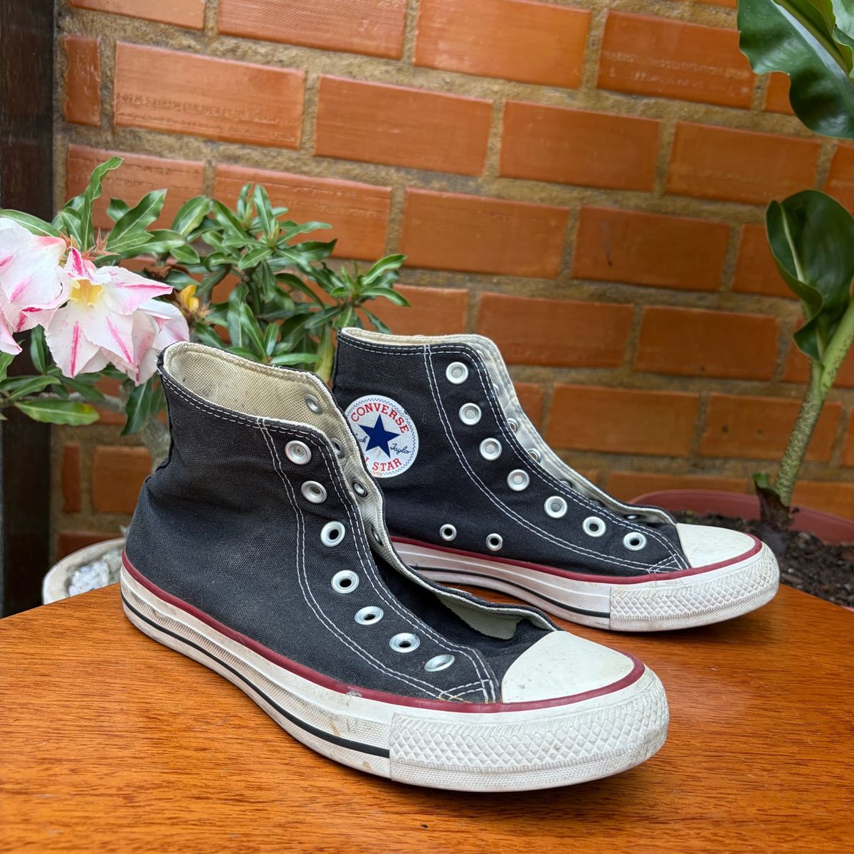 Tênis Converse All Star Cano Longo Preto 37 | Tênis Masculino Converse ...